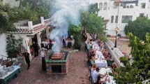 Cena barbacoa especial espectaculo cante baile flamenco