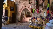 marrakech ciudad marruecos zoco bazar