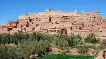 ouarzazate en marruecos oasis desierto