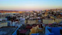 tangier ciudad marruecos costa