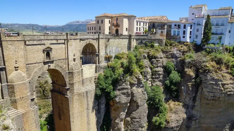 Puente en el Pueblo de Ronda Malaga
