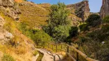 Sendero de senderismo cahorro granada