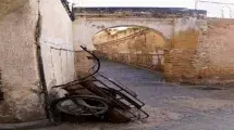 fotografia de las calles de fez