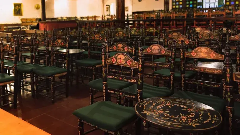 sala donde se realizan espectaculo flamenco